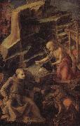 Fra Filippo Lippi St.Jerome in Penitence Spain oil painting artist